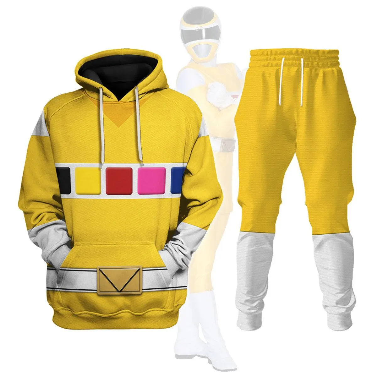 Yellow Space Ranger - Hoodies Sweatshirt T-shirt Hawaiian Tracksuit - HSQT4334 PRHS101