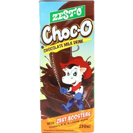 ZESTO CHOC-O TBA SLIM 250MLX5 1FR